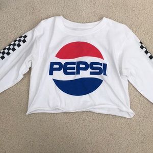 cropped pepsi shirt